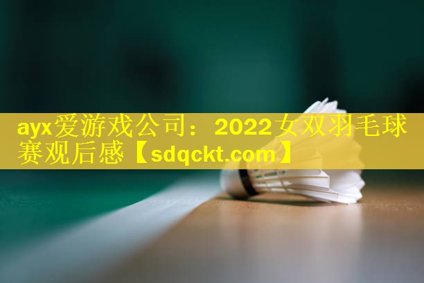 2022女双羽毛球赛观后感